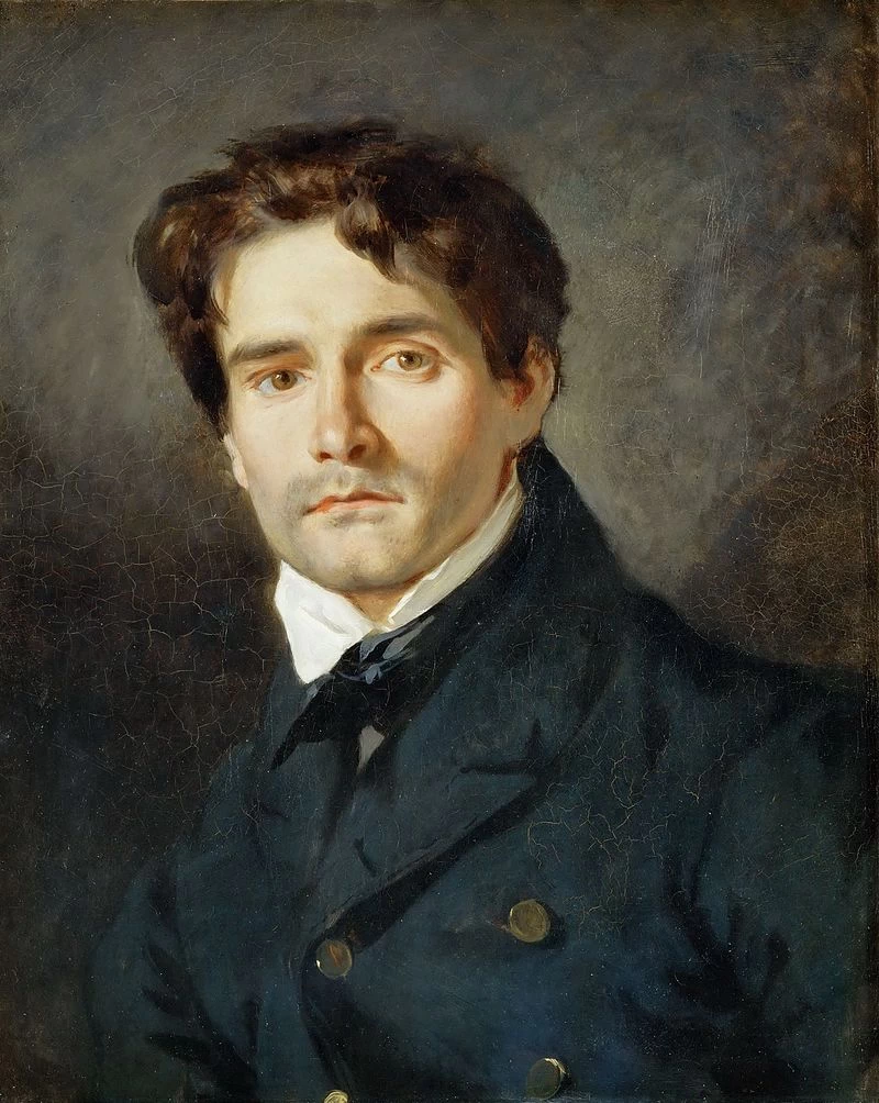 Ritratto di Leon Riesener, pittore - Musee National Eugene, Delacroix, Parigi